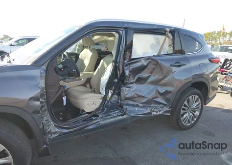 2021 Toyota Highlander Platinum z USA, uszkodzony, nr VIN 5TDFZRAH9MS044929